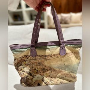 Jamin Puech leather & fabric tote bag